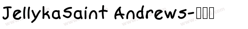 JellykaSaint Andrews字体转换